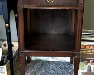 Antique end table