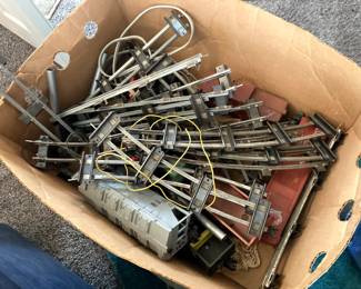 Track, cars and accessories for Gilbert Train Set