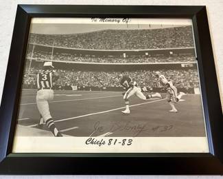 Joe Delaney Autographed KC Chiefs (8x10)