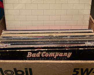 Vinyl Records / Record Albums 12” Classic Rock - Pink Floyd, Bad Company, etc. 
