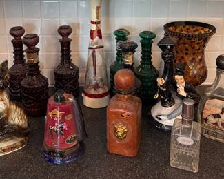 Vintage Decanter Collection 