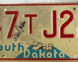 Signed / Autographed License Plate Kareem Abdul-Jabar 