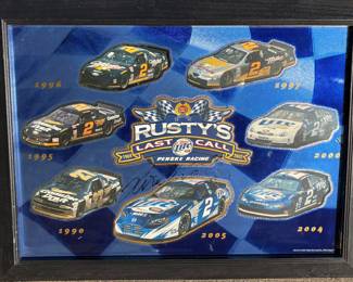 Rusty Wallace Autographed “Rusty’s Last Call”