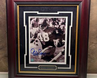 Gale Sayers Autographed KU / Chicago Bears 