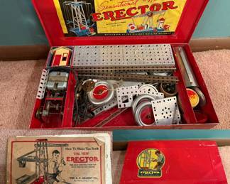 vintage A.C. Gilbert Erector Set No. 7 1/2
Engineer's Set