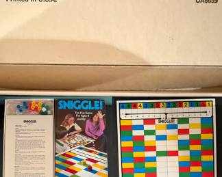 Vintage 1980 Sniggle Board Game by Amway