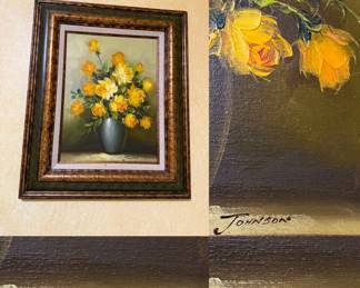 Original Framed Painting signed Johnson