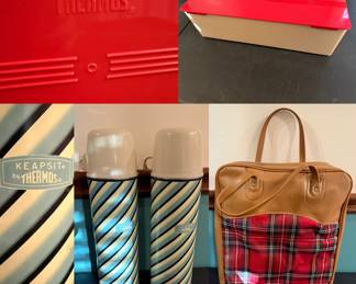 Vintage Keapsit by Thermos 4 pc set