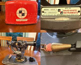 Vintage Model 8300 Transit Level David White Instruments-Surveying Instrument