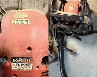 Robin FL500 is a gas-powered backpack leaf blower Fuji Robin Industries Ltd. in Japan