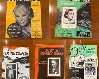 Vintage Sheet Music