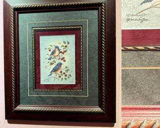 Double Framed & Matted  by Teresa Pennington Signed Print