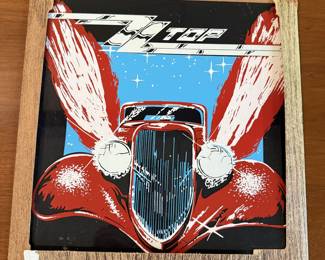 ZZ Top Vintage Carnival Prize Transylvania glass