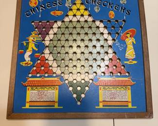 Vintage Chinese Checkers Board No. 2969 - Whitman Publishing