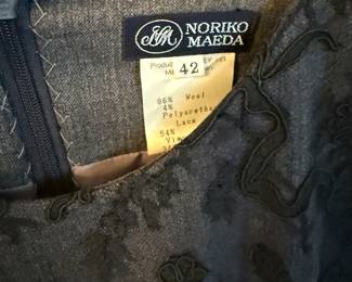 Noriko Maeda Dress Size 42
