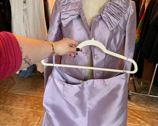 Valentino Suit Light Purple