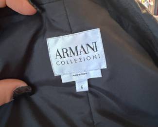 Armani Coat Size 6