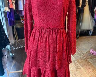 Lanvin Red Dress