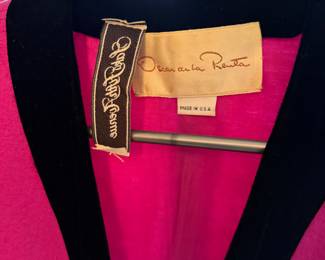 Oscar De La Renta Vintage Sweater/Damaged