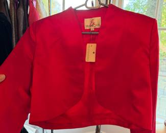 Vintage Francais Red Blazer