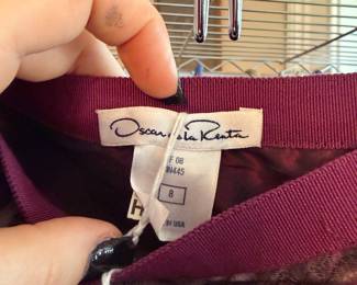 Oscar De La Renta Skirt Size 8