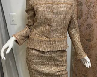 Chanel Suit Set Gold