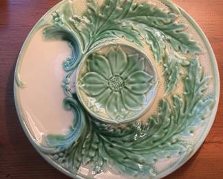 Vintage French Artichoke Plate