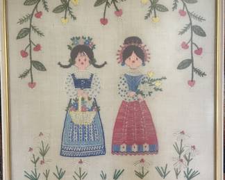 Lovely Vintage Czech Needle Point