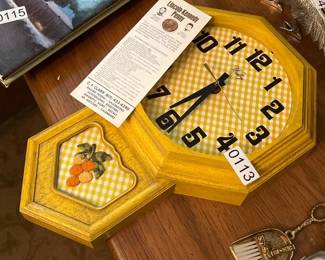 WELBY CLOCK LINCOLNKENNEDY PENNY
