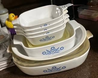 CORNING WARE DISHES
