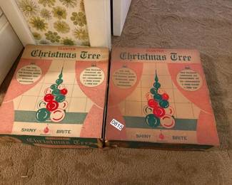 2 BOXES OF ORNAMENTS