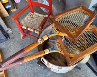 VINTAGE TENNIS RACKETS