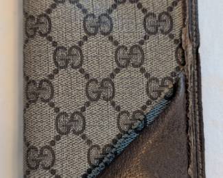 Vintage used Gucci billfold