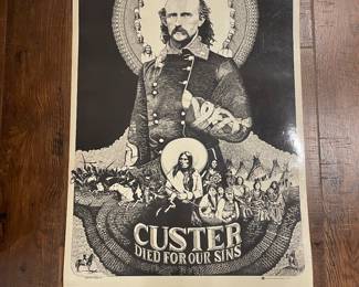 1970 Native American poster