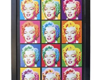 Andy Warhol Inspired Marilyn Monroe Wall Art