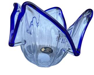 Murano Hand Made Crystal Bowl