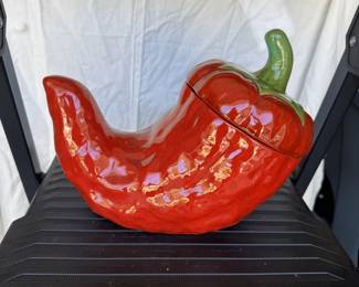 Red Hot Chili Pepper Cookie Jar