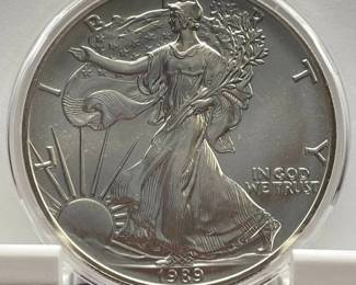 1989 American Silver Eagle
