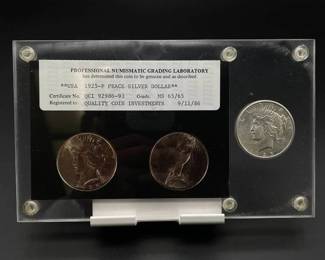 1925 Peace Silver Dollar – PNGL MS65/65