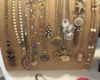 We have a large collection of costume jewelry