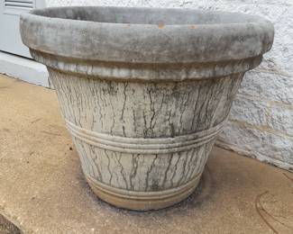 Large concrete planter