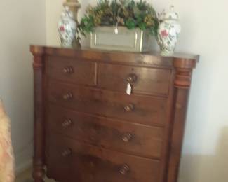 Antique Burle walnut chest..beautiful piece!!