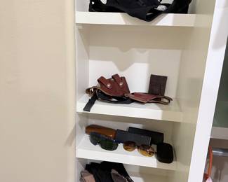 gun holsters one is WWII belt & Holster