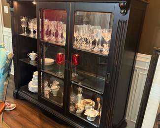 Ashley Distressed Lighted cabinet 575.00