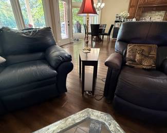 Silver Leaf Coffee Table beveled glass