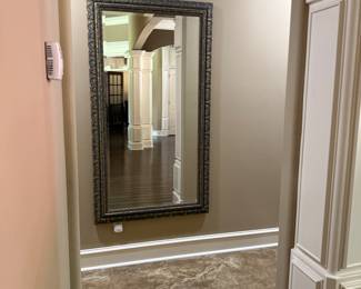 Wall mount large hall mirror 125.0