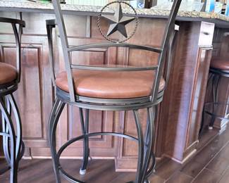 Texas Star Bar Stools