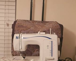 Sewing machine with case $75