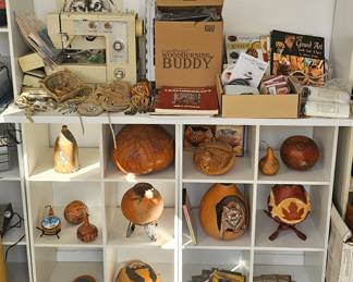 Handmade decorative gourds and gourd crafting supplies 