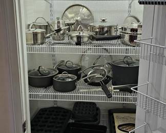 Pots and pans and bakeware